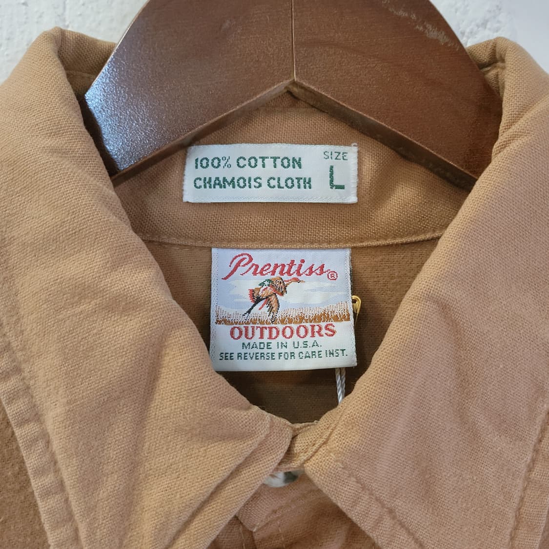 Prentiss 90's 워크셔츠 U.S.A made L사이즈 상품이미지6