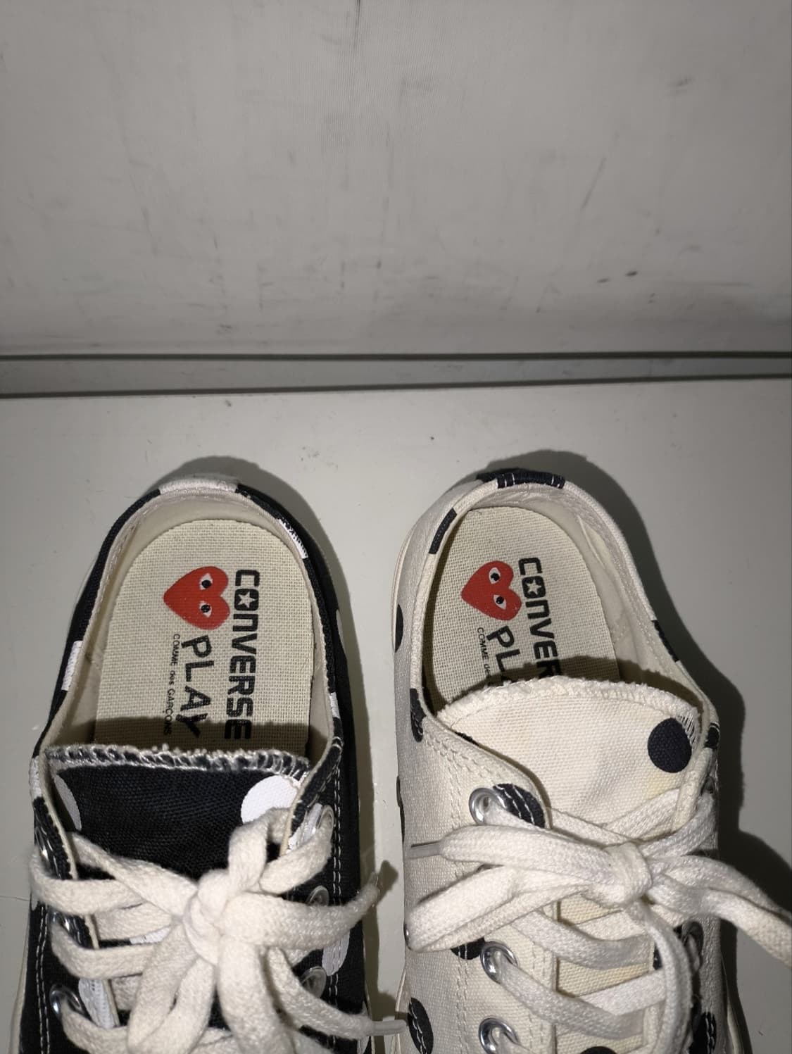 275mm 컨버스 x 꼼데가르송 도트 척테일러 스니커즈 상품이미지5