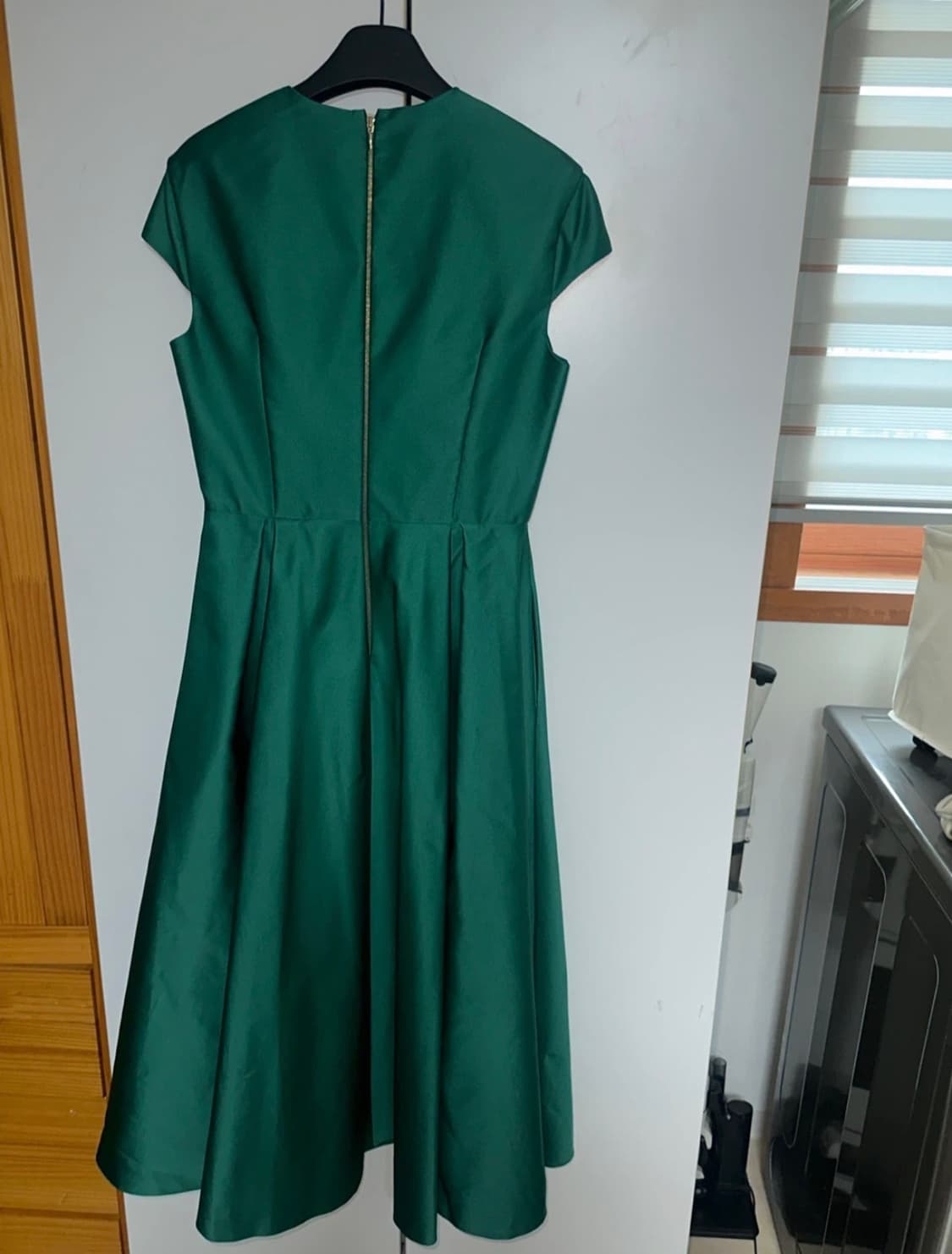 ROCHAS 로샤스 그린 새틴 드레스 42사이즈 상품이미지3