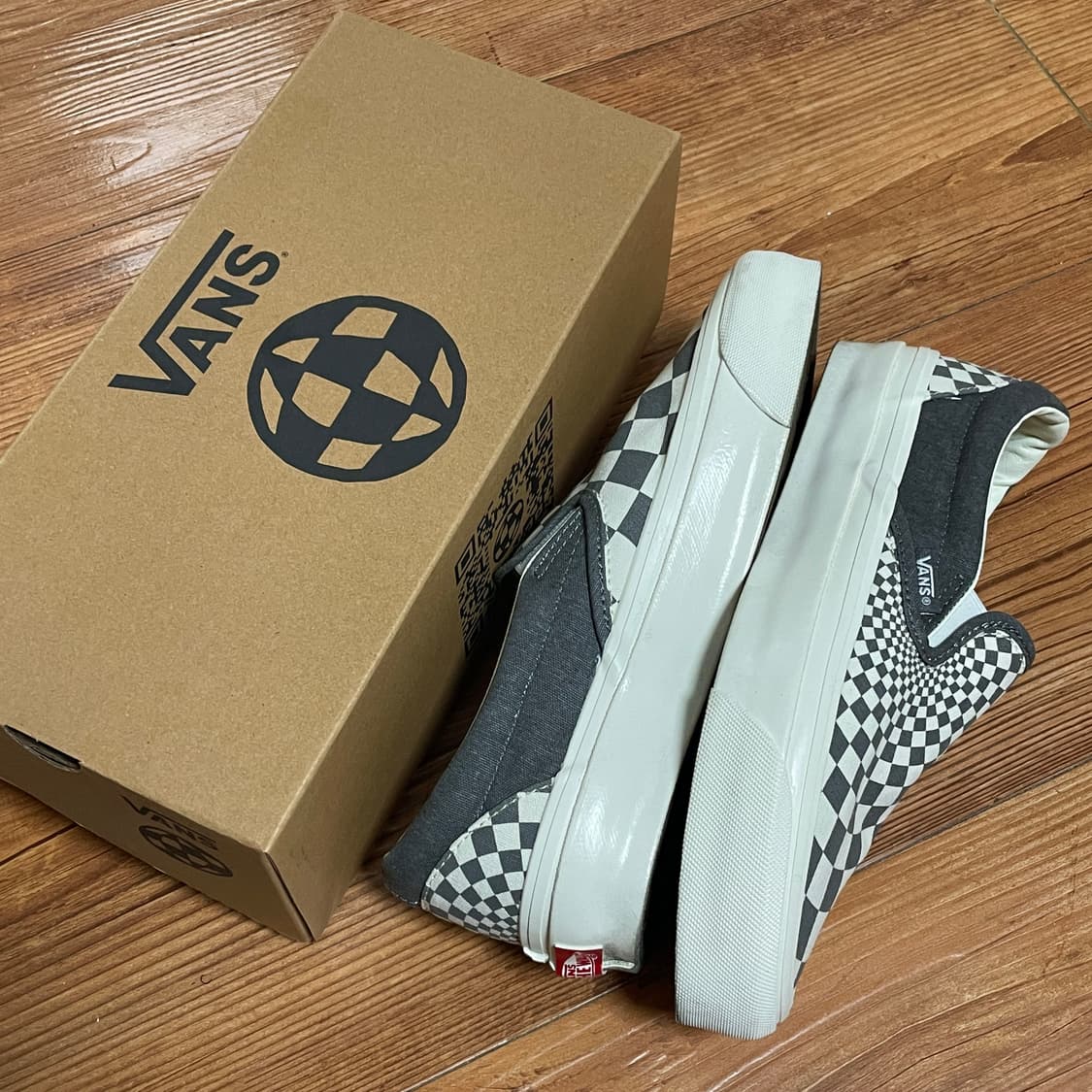반스 MTE 슬립온 리이슈98 체커보드 클래식 그레이 상품이미지2