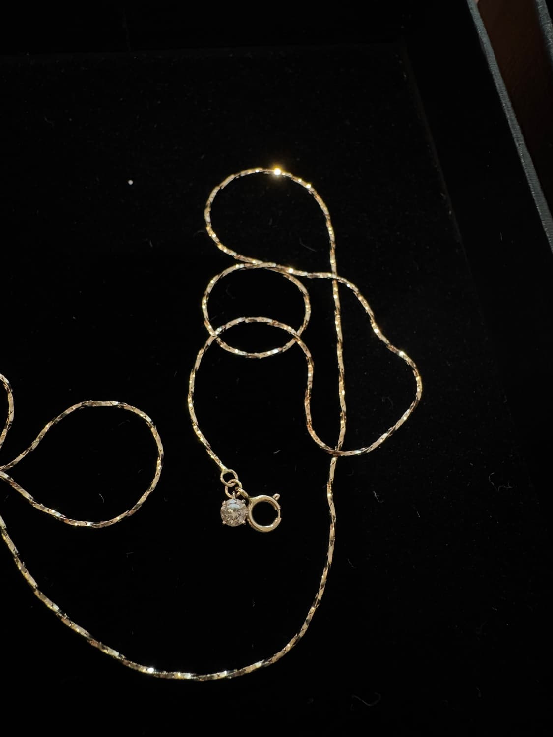 반타블루 14k 체인 목걸이 상품이미지3