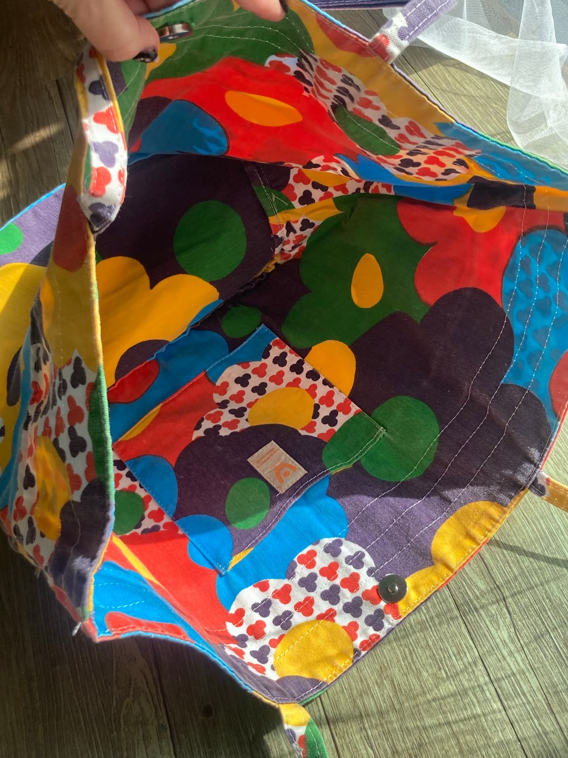 레몬트리 재패니즈 니혼진 소우소우 우라하라 하구미룩 모리걸 패턴 숄더백  상품이미지6