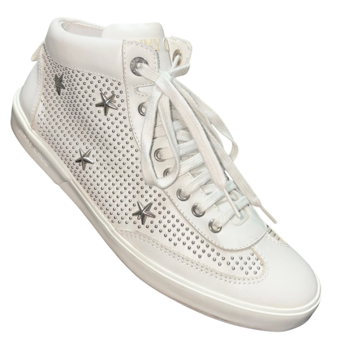 지미추 스타 스터드 하이탑 스니커즈 41.5 260-265 부츠 상품이미지1