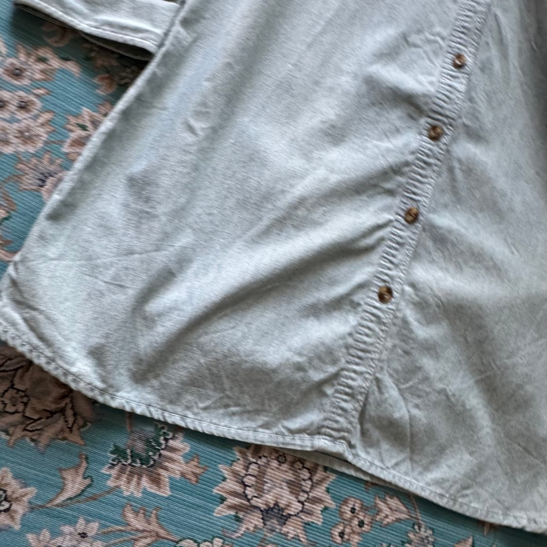 후아유 연청 셔츠 원피스 예뻐요M 상품이미지5