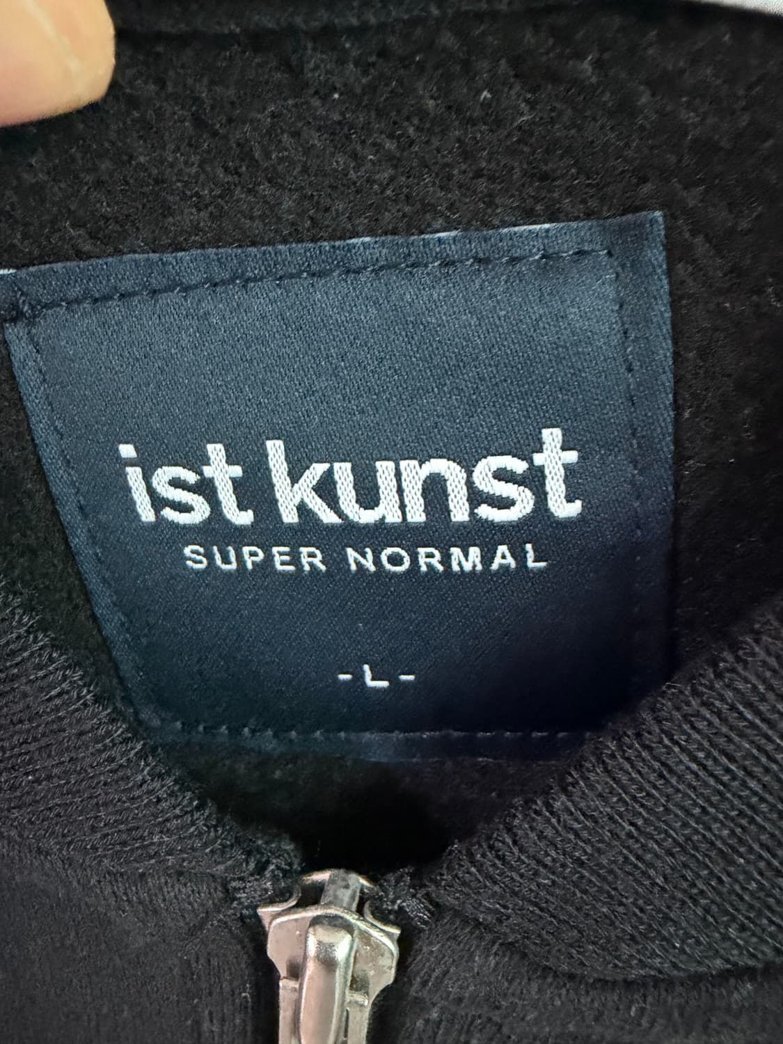 ist kunst 블랙 블루종 점퍼  상품이미지3