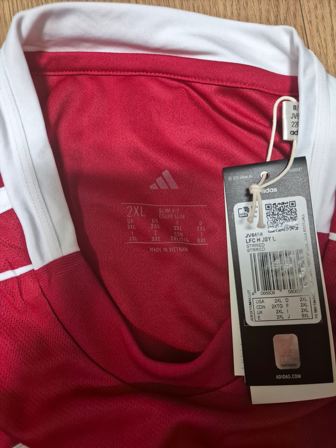 25/26 리버풀 노마킹 롱슬리브 긴팔 XXL 판매 상품이미지2