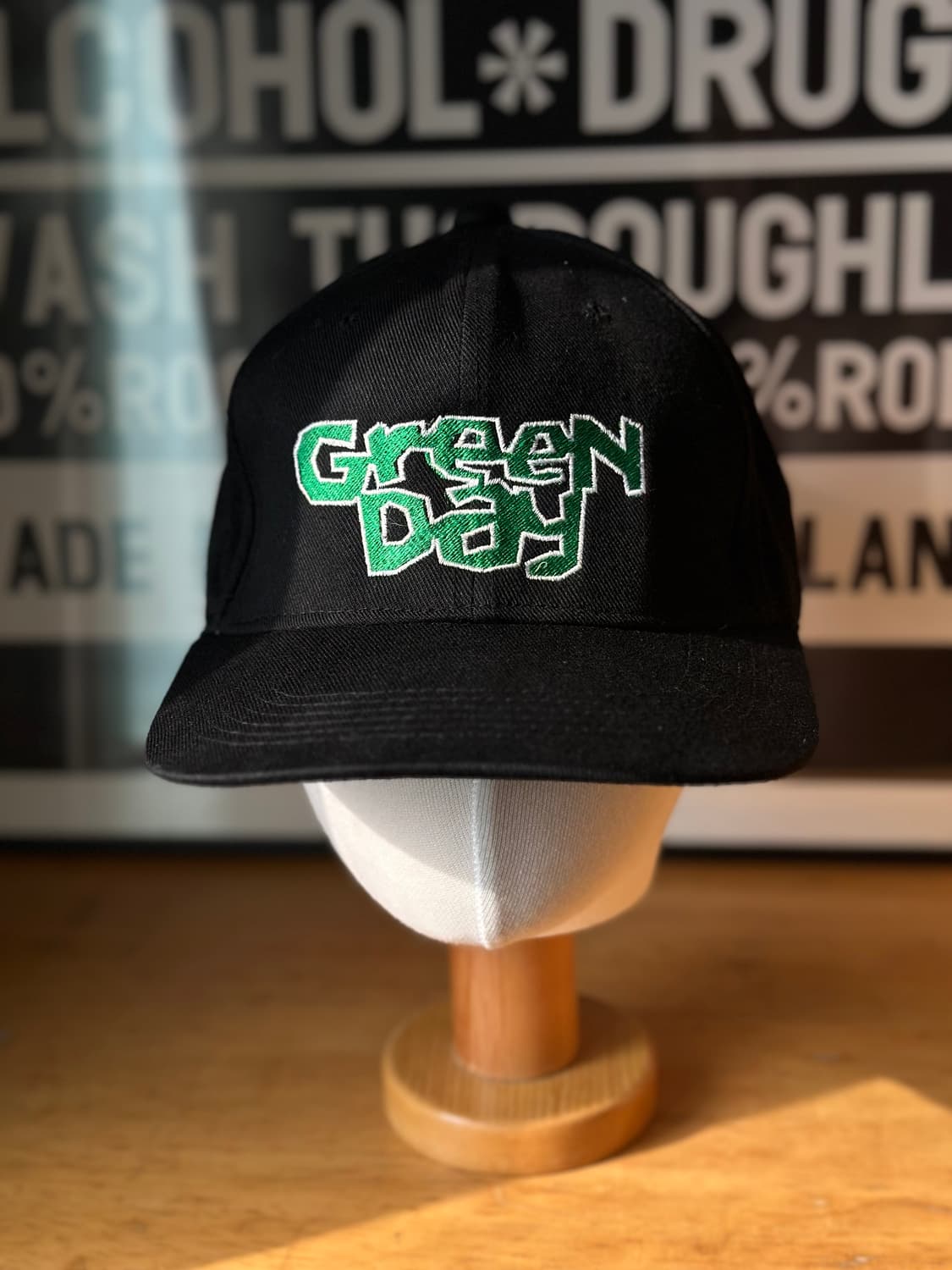 Rare) 90s Green day 빈티지 그린데이 밴드 모자 상품이미지1