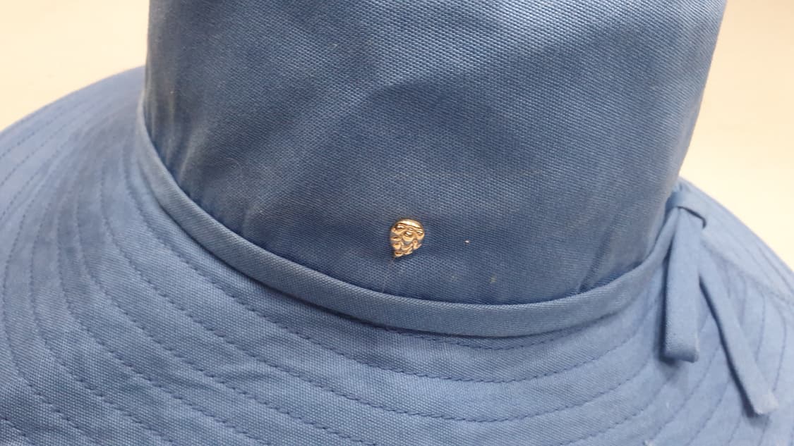 헬렌카민스키 파란색 챙 넓은 모자 상품이미지3