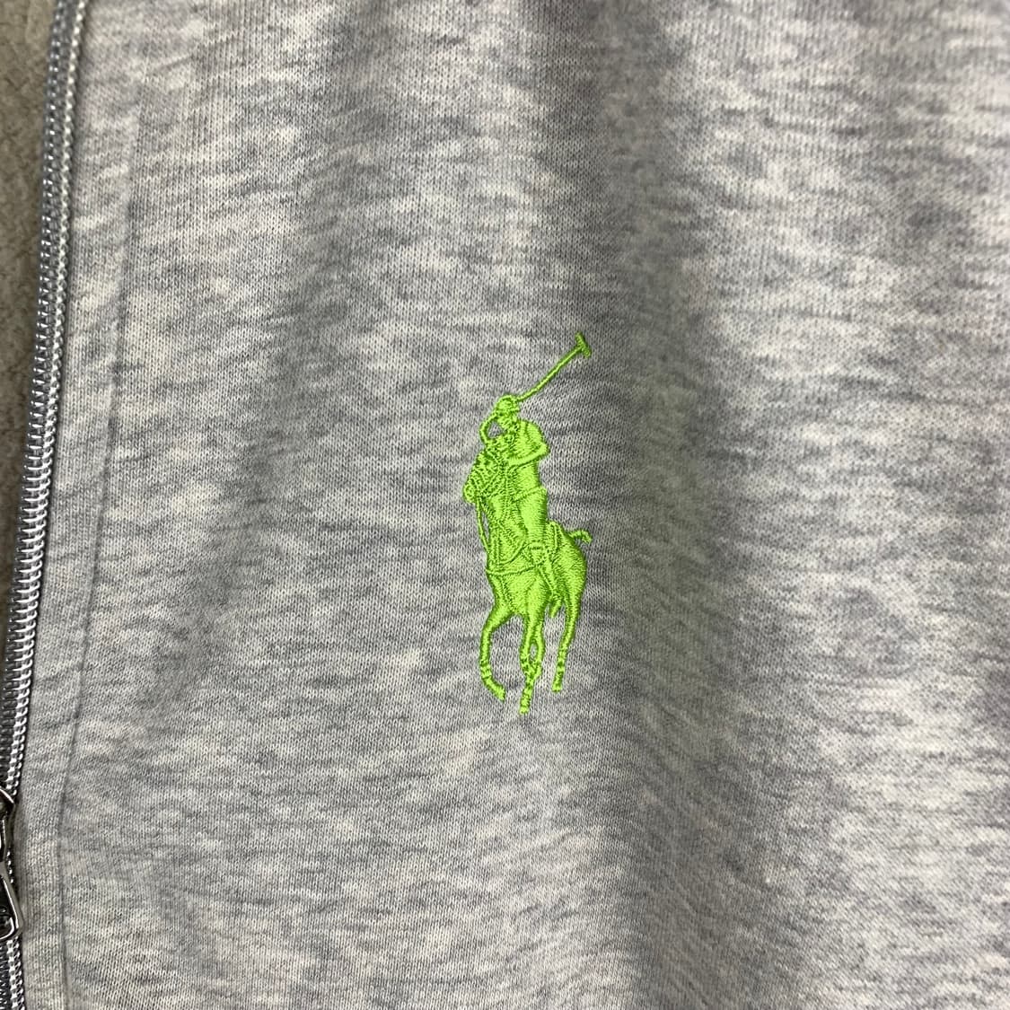 폴로 랄프로렌 빅포니 그레이 코튼 져지 상품이미지3