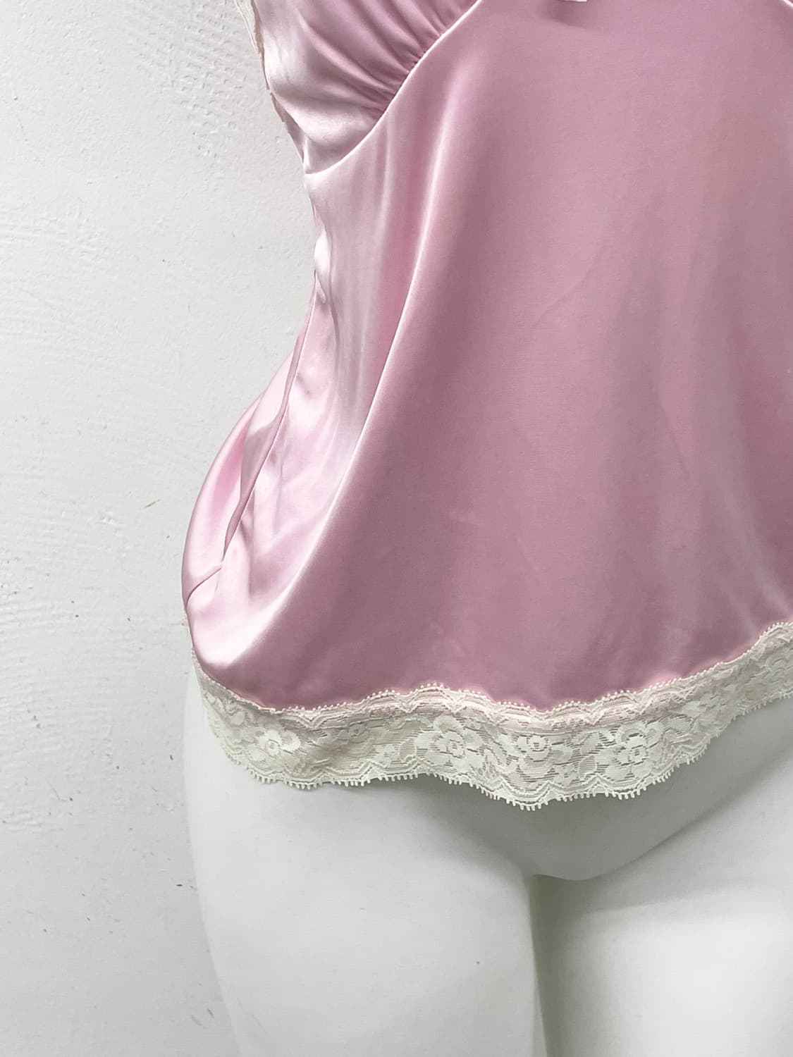 히메갸루 레이스 셔링 슬립 상품이미지3