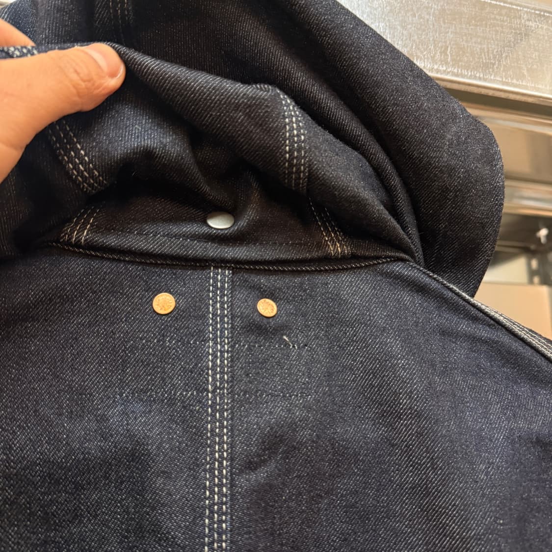 ALSO BY 마스터피스 포켓 디테일 탈부착 후드 데님 초어자켓 상품이미지7