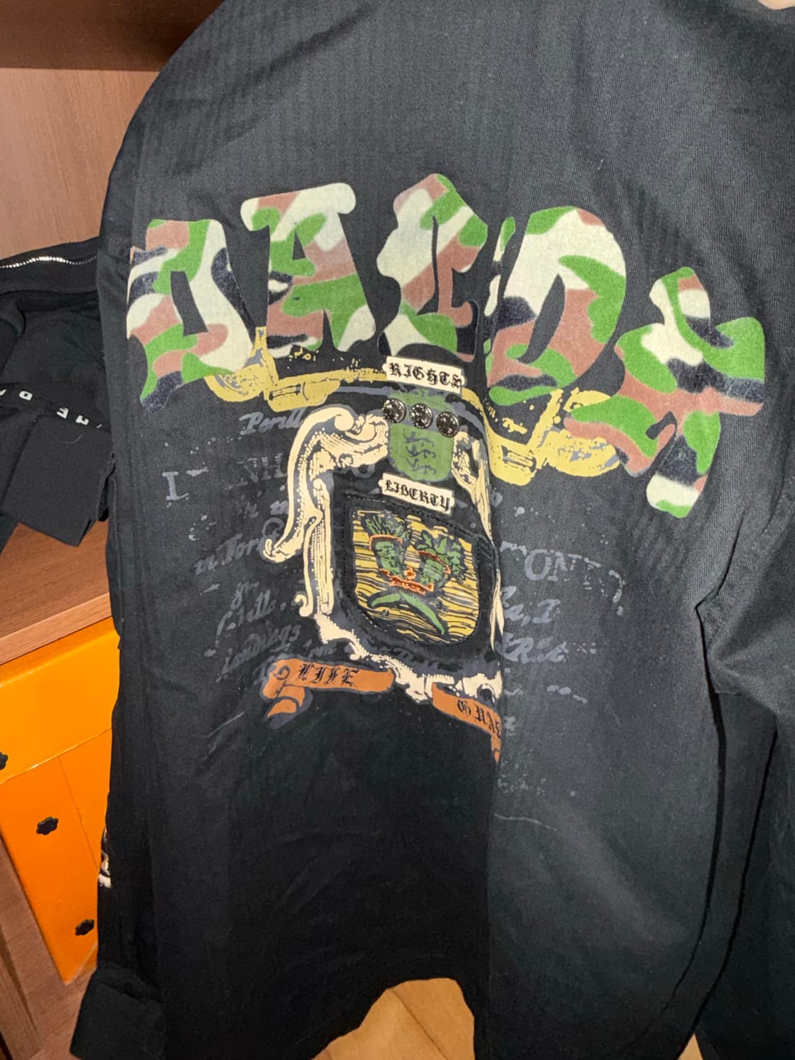 빈티지 아카이브 LRG 밀리터리 풀자수 워크자켓 (스트릿/아메카지) 상품이미지3