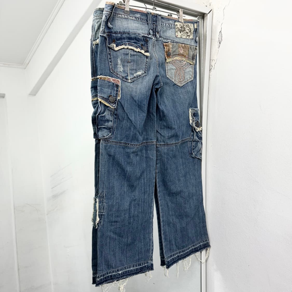 Tks 오리엔탈 데님 카고 팬츠 상품이미지5