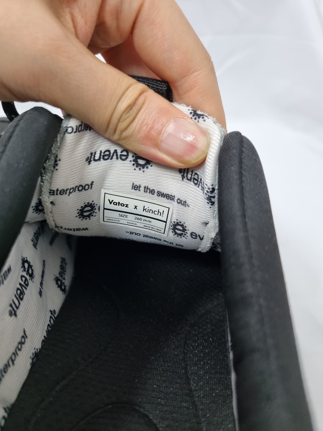 260 바토즈 x 킨치 vol 2 지그 그레이스니커즈 상품이미지7