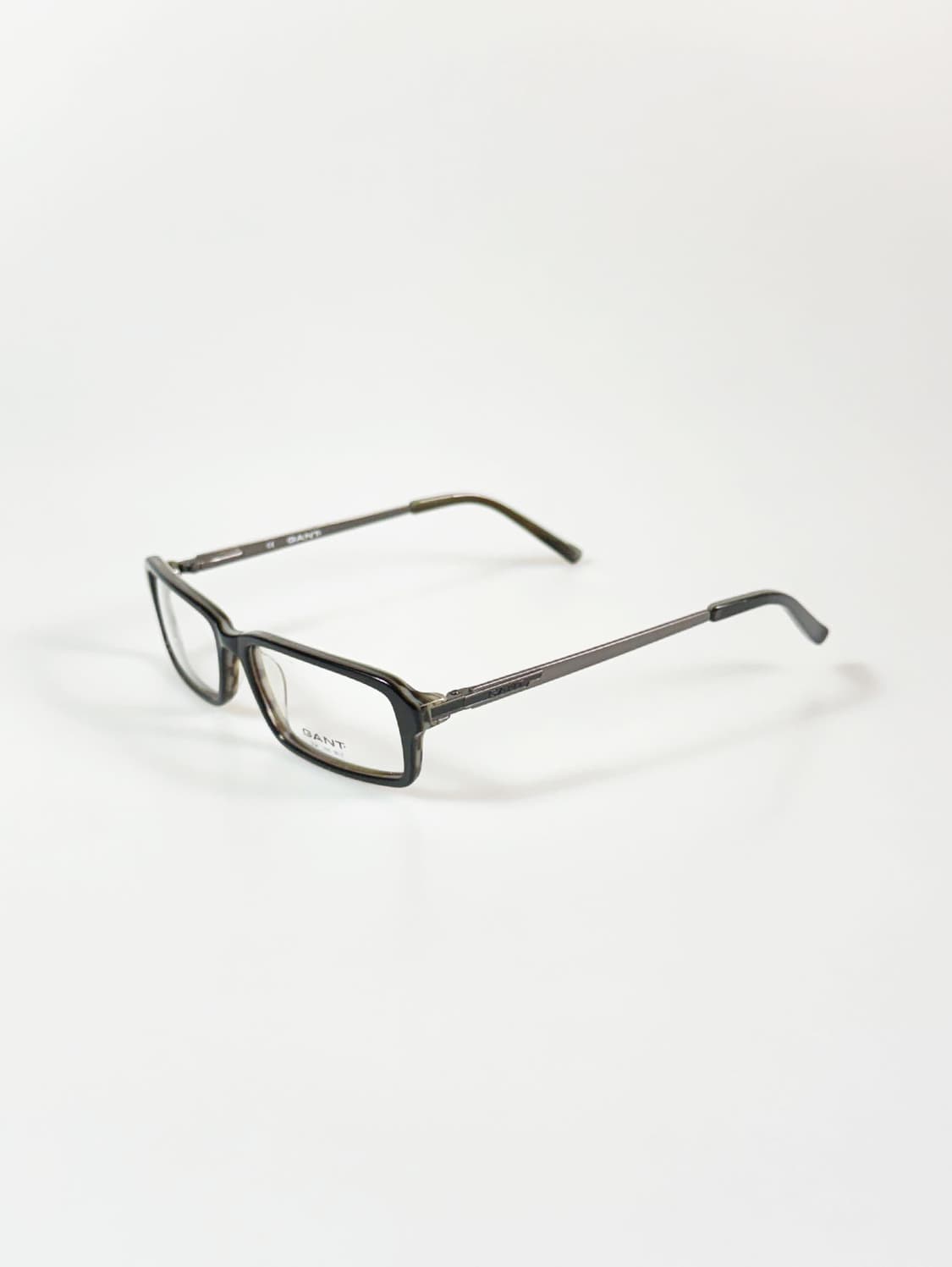 GANT 블랙 뿔테 스퀘어 프레임 빈티지 안경 상품이미지3