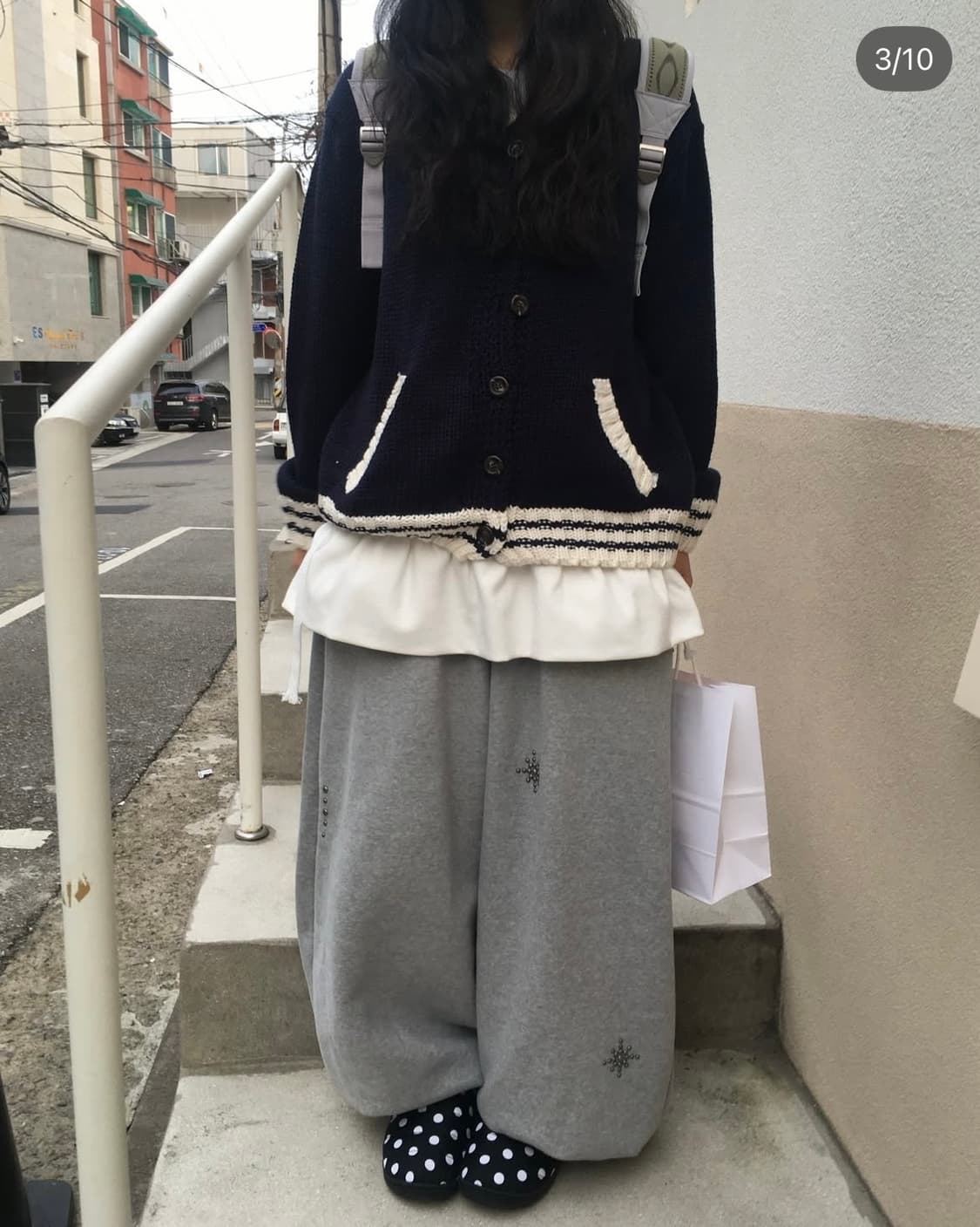 오운마인드 도키 울 가디건 상품이미지1