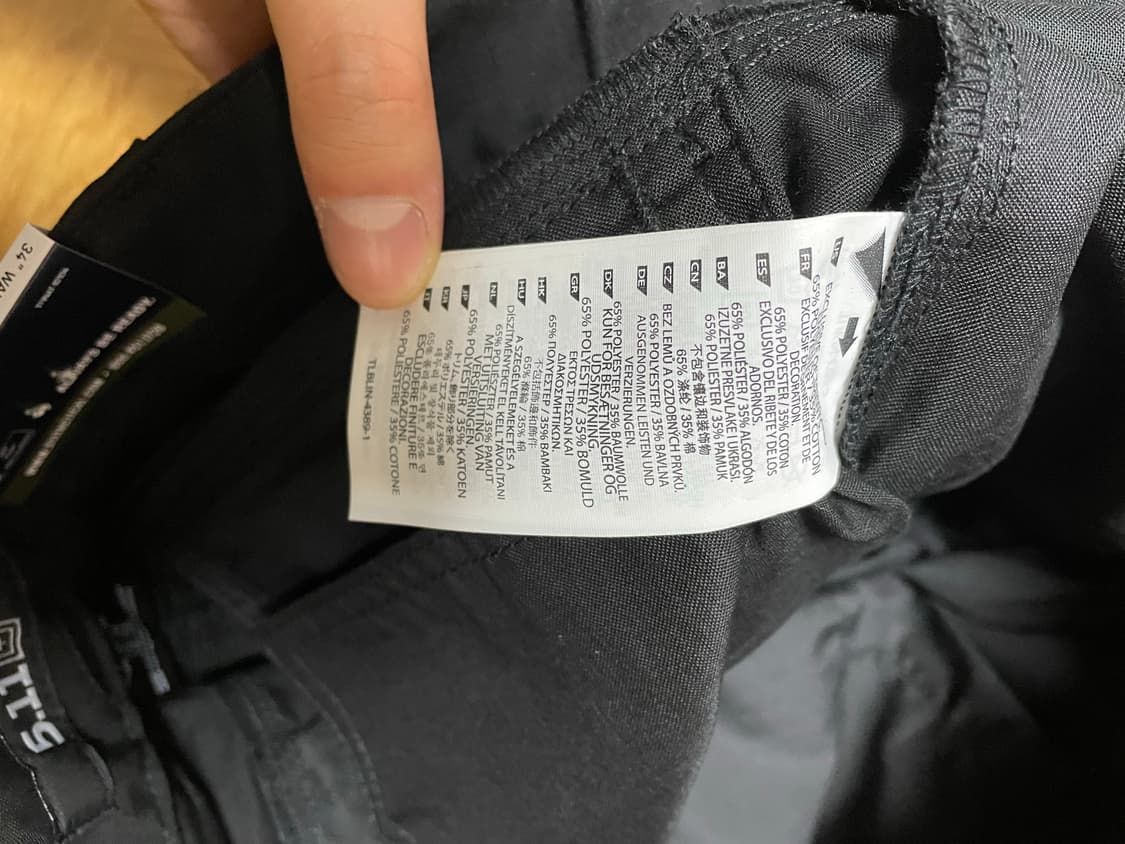 5.11 택티컬 스트라이크 블랙 팬츠 34/30 새상품 상품이미지6