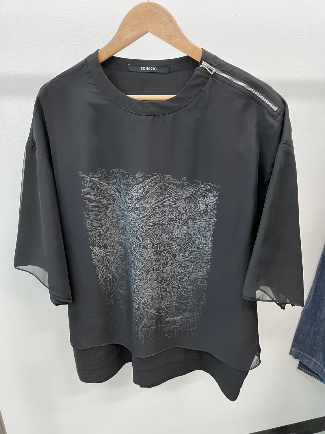 105) 송지오 컬렉션 레이어드 반팔티  상품이미지2