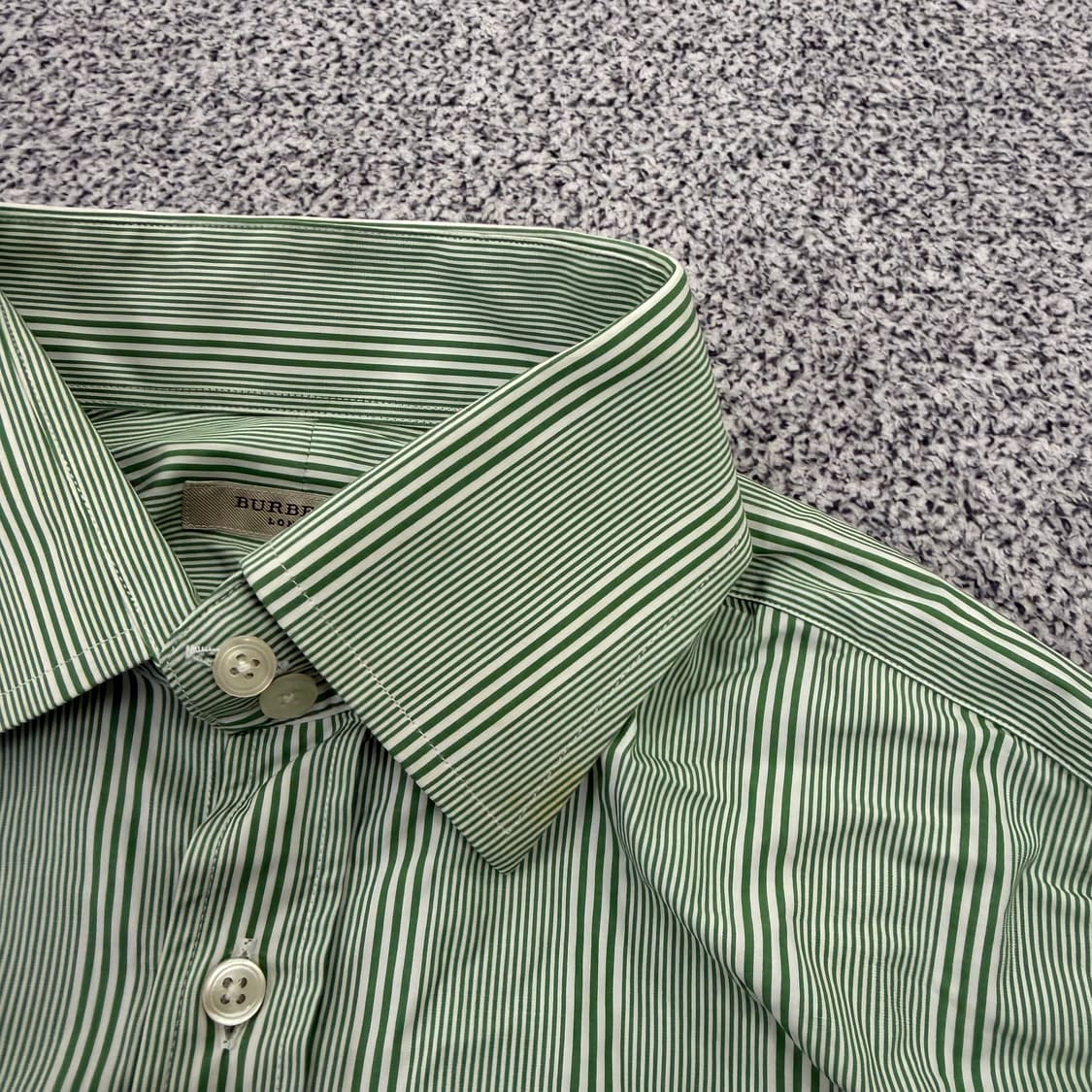 M-L정도 고급스트라이프 셔츠 0130H1 상품이미지4