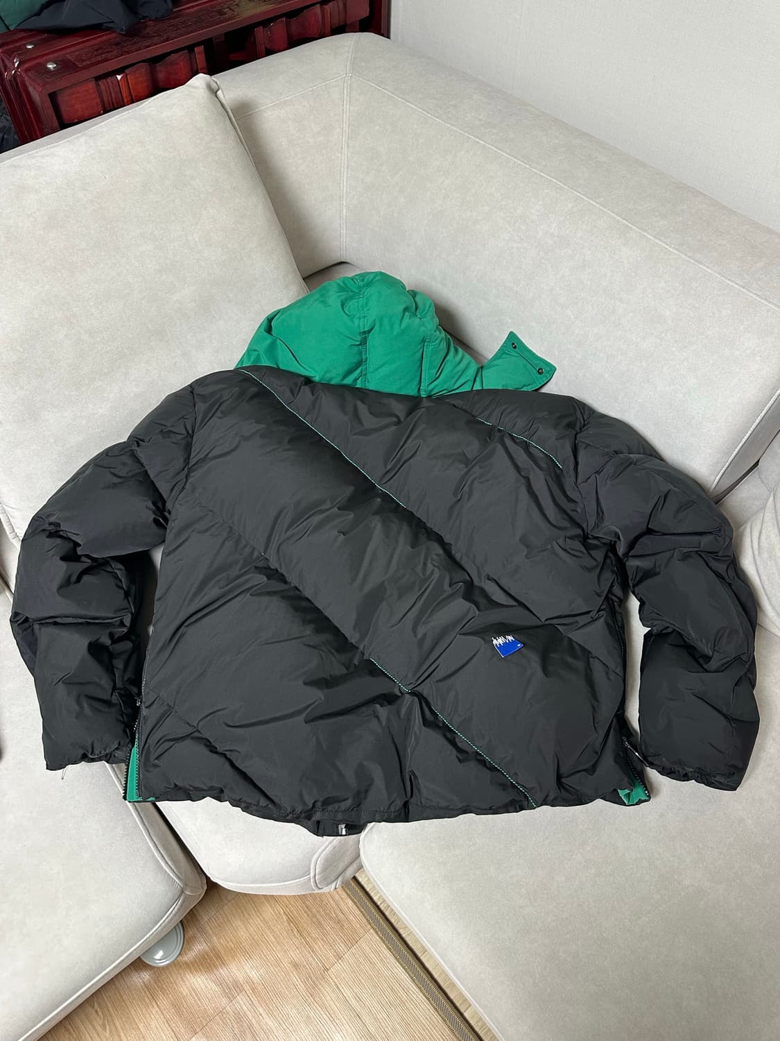 자라 x 아더에러 오버사이즈 패딩 자켓 블랙 M 상품이미지2