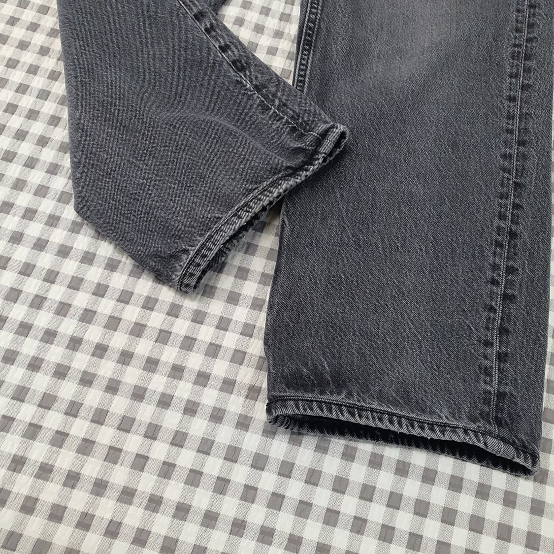 유니클로 와이드 데님 청바지 남자31 상품이미지4