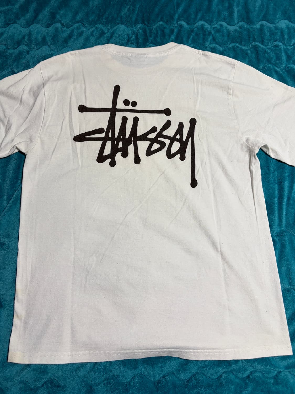 스투시 베이직 긴팔티 M 상품이미지1