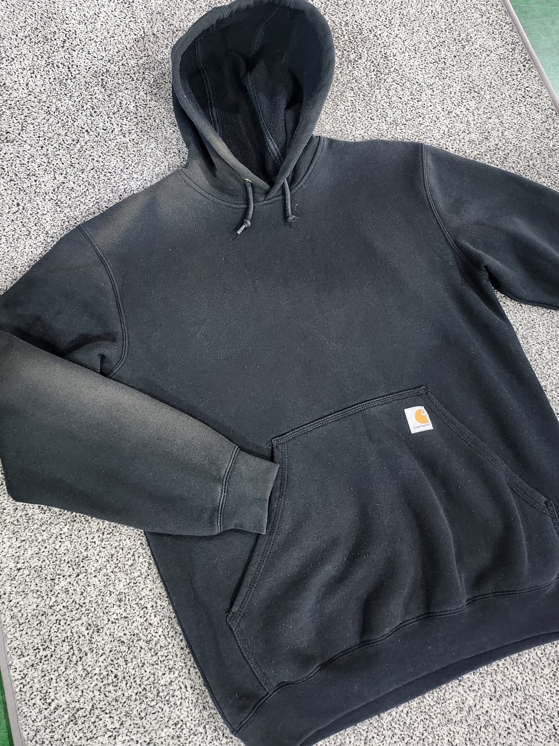 칼하트(Carhartt) 블랙 후드 티셔츠 상품이미지2