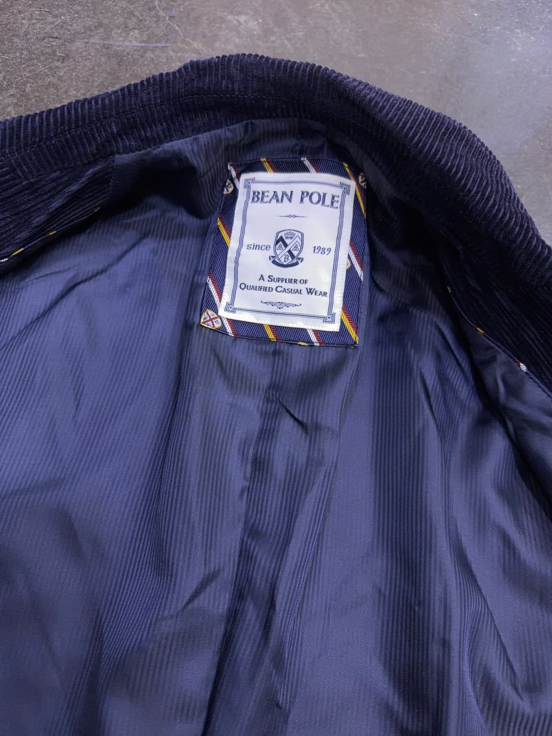 빈폴 클래식 코듀로이 스포츠자켓 블레이저 자켓 네이비 100 상품이미지9