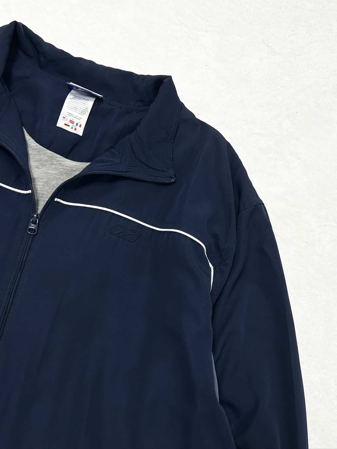 리복 자수로고 배색 바람막이 상품이미지6