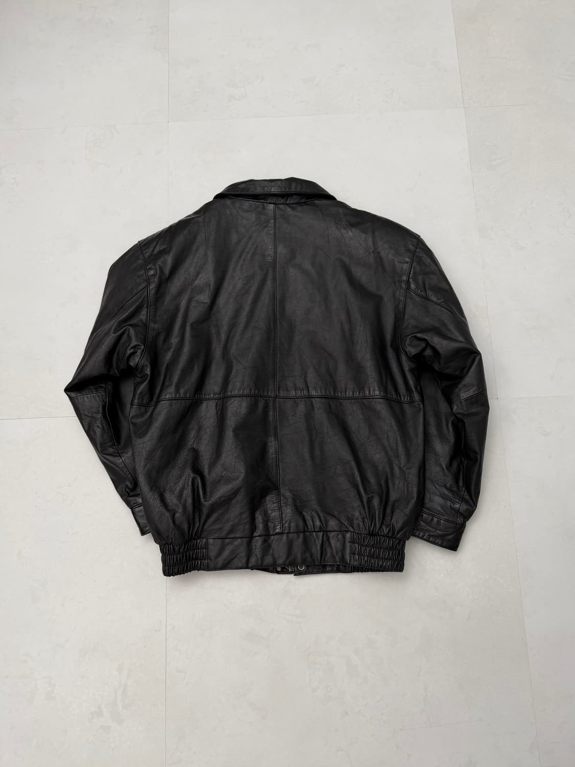 봄버 가죽 자켓  상품이미지6