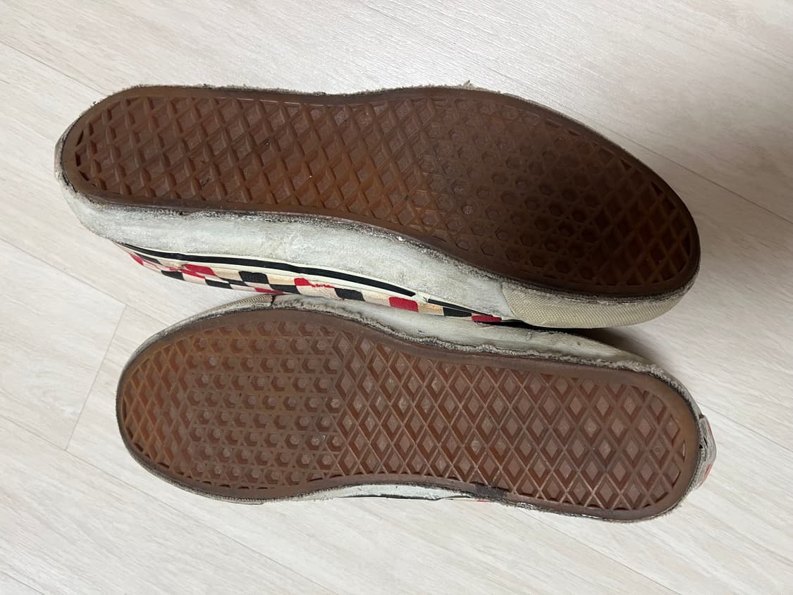 90s 빈티지 반스 체커 에라 상품이미지6