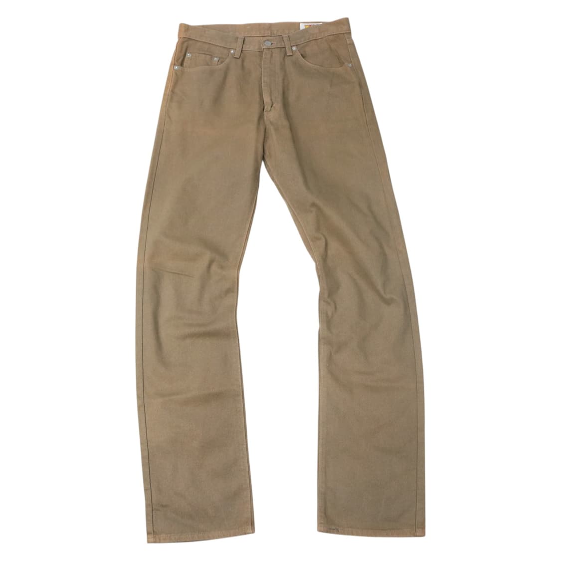 BIG JOHN 빅존 빈티지 워시드 코튼 트윌 팬츠 브라운 (32) 상품이미지1