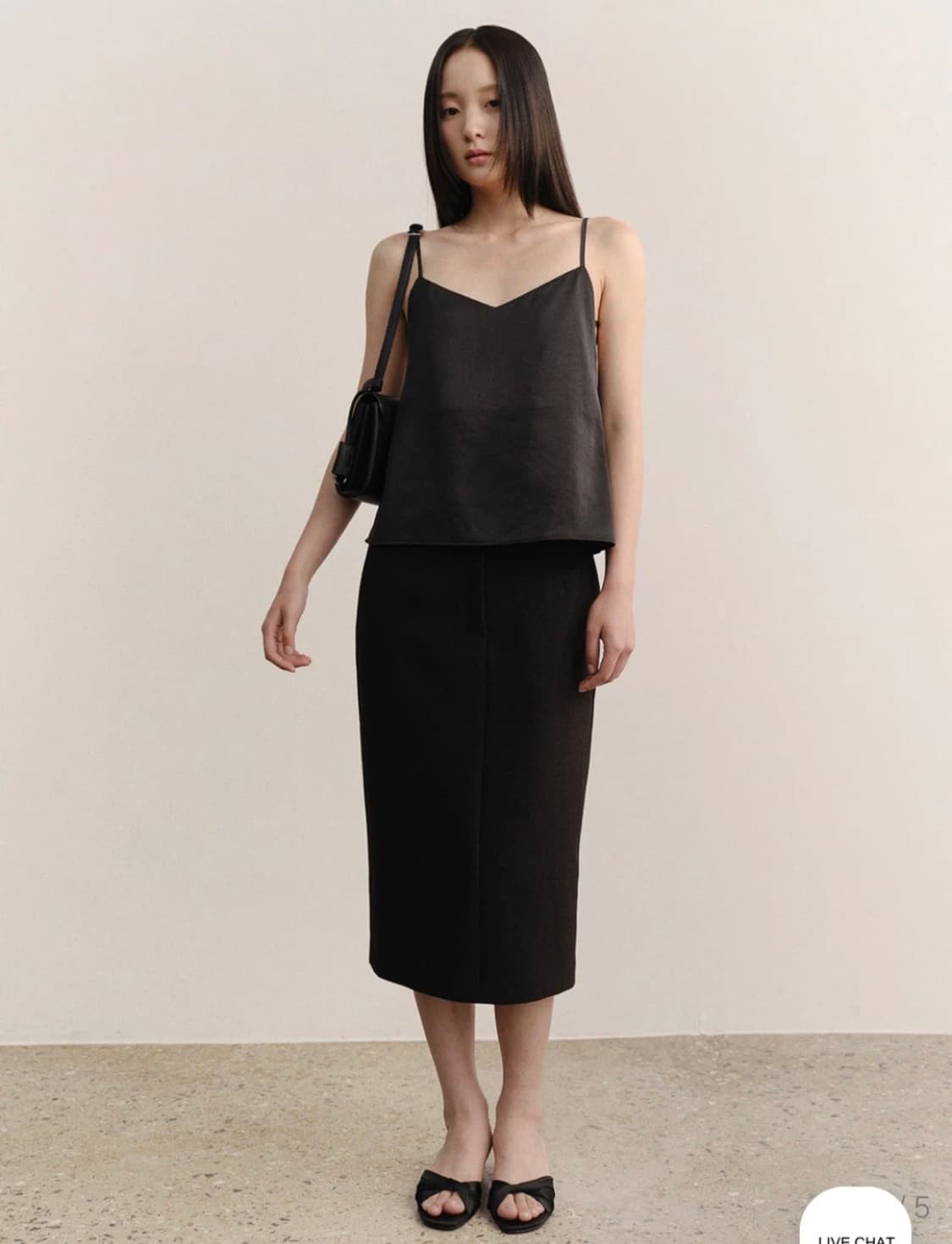 킨더살몬 Clara Sleeveless Black 상품이미지2