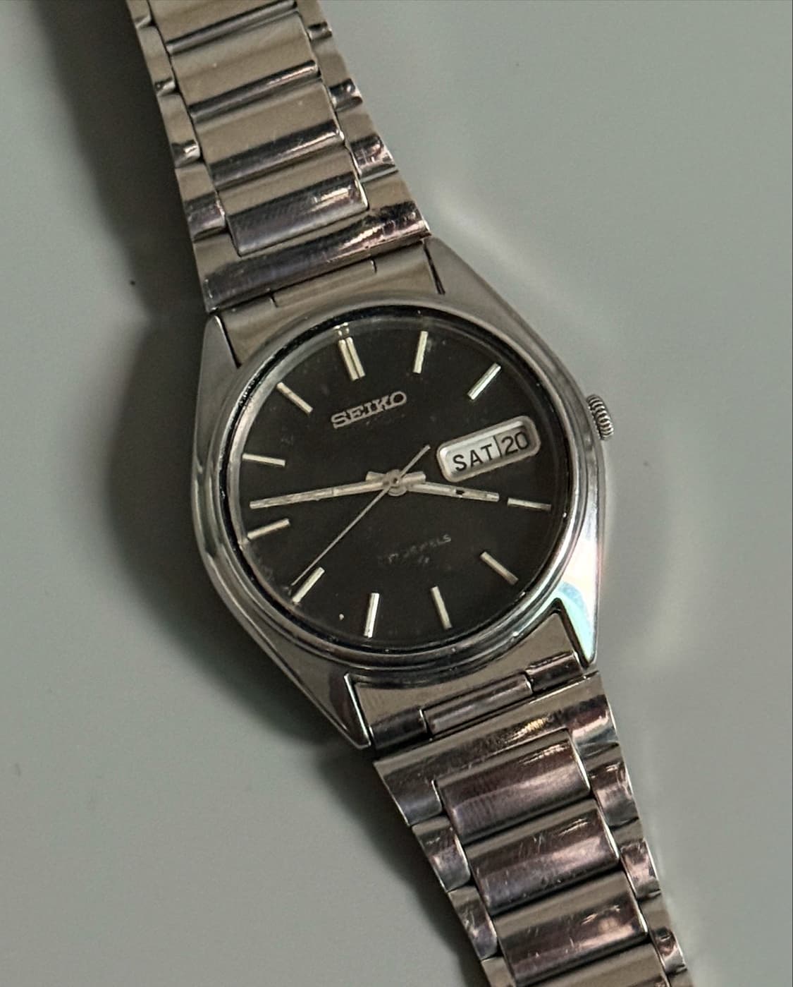 vintage SEIKO 5 Automatic metal watch 상품이미지3
