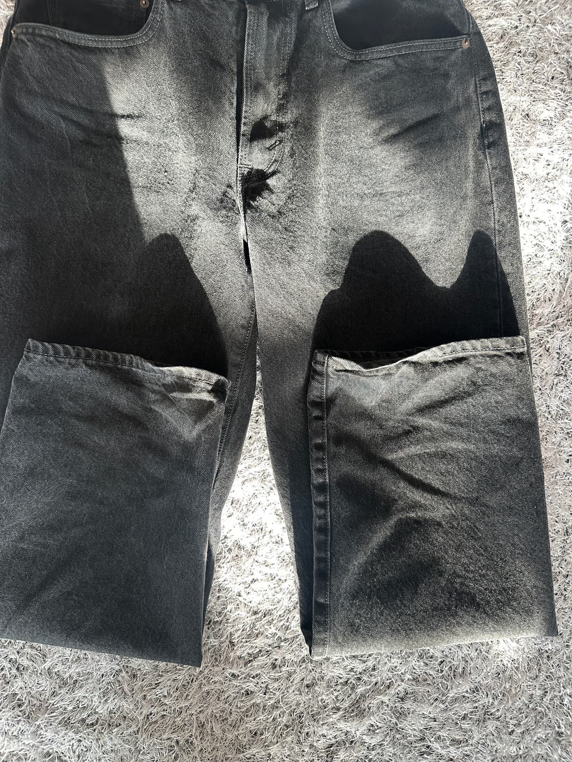 디스이즈네버댓 레귤러진 블랙 L 상품이미지2