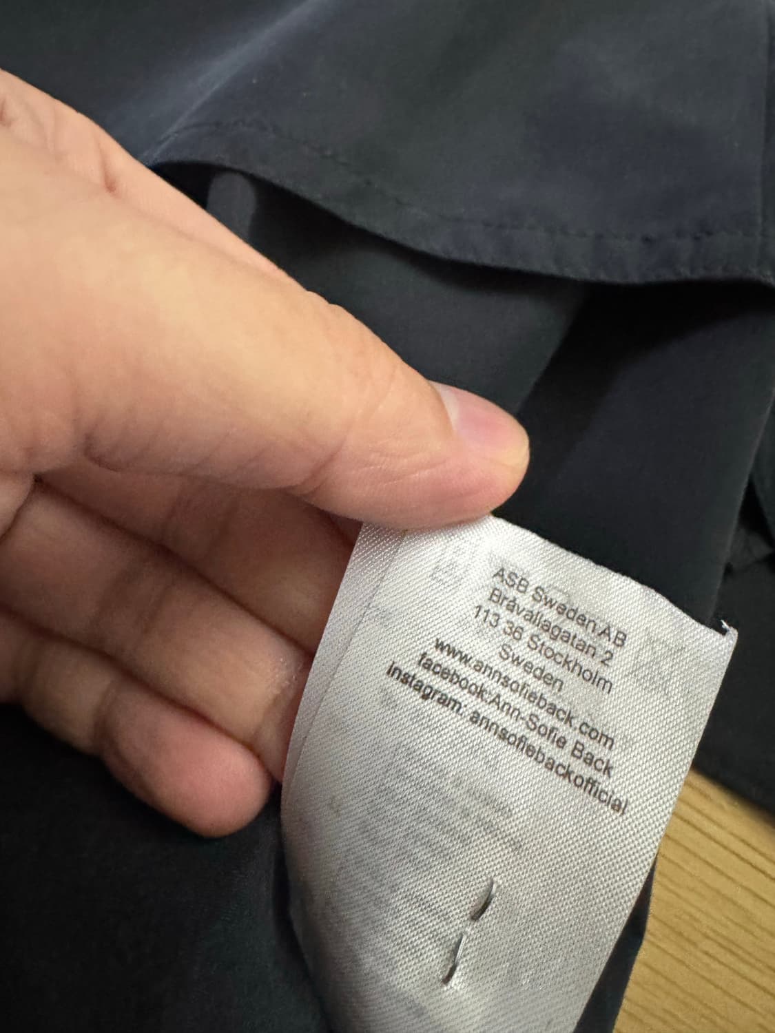 ann-soffie Back 치마 EUR 36 사이즈 상품이미지4