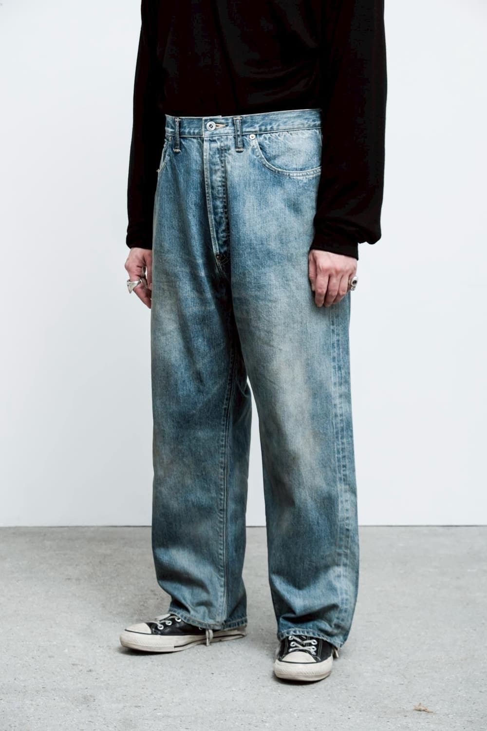 [36/32] (새상품) APRESSE 26SS No.37 데님 팬츠 상품이미지2