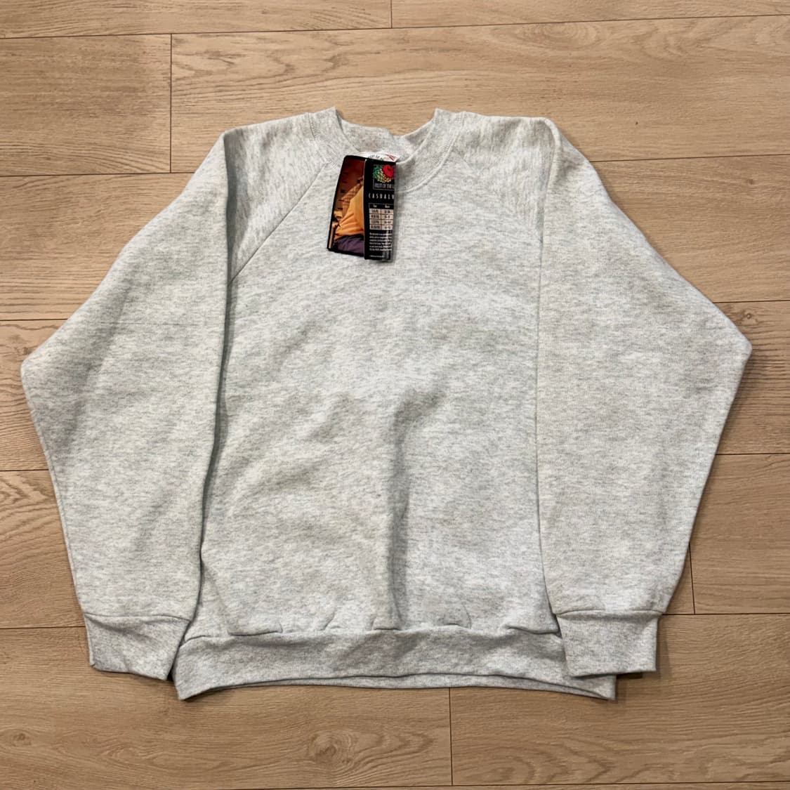 프룻오브더룸 맨투맨 90s 데드스탁 크루넥 스웻셔츠 USA 상품이미지1