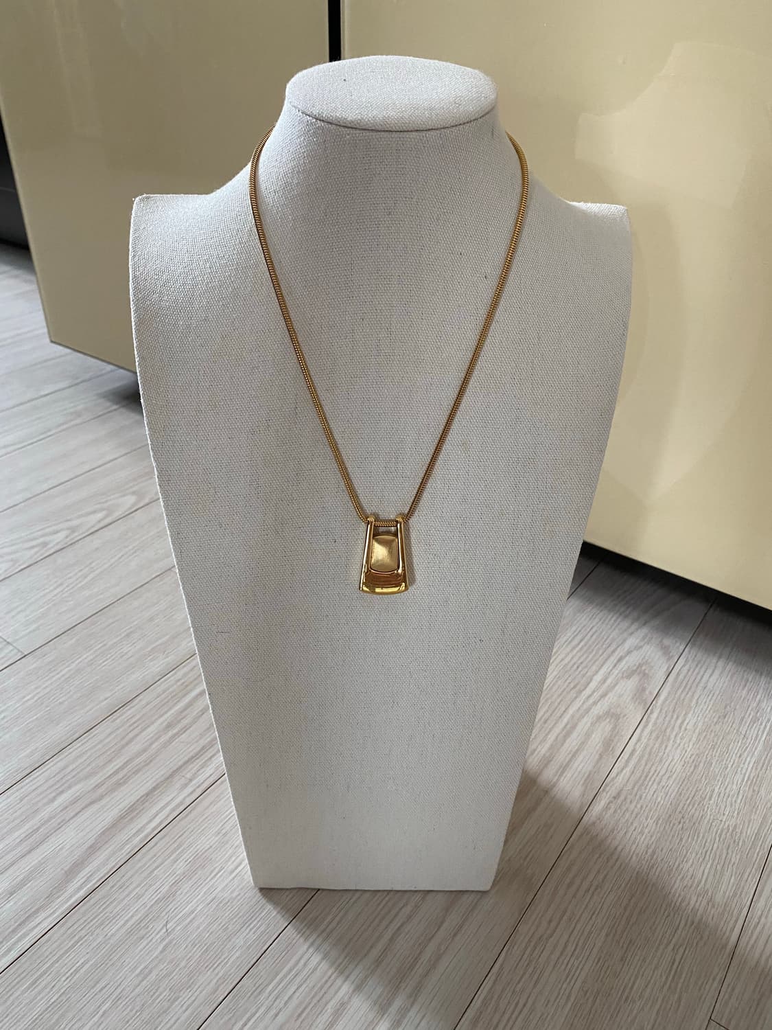 미국수입 Monet 골드 팬던트 목걸이 상품이미지7