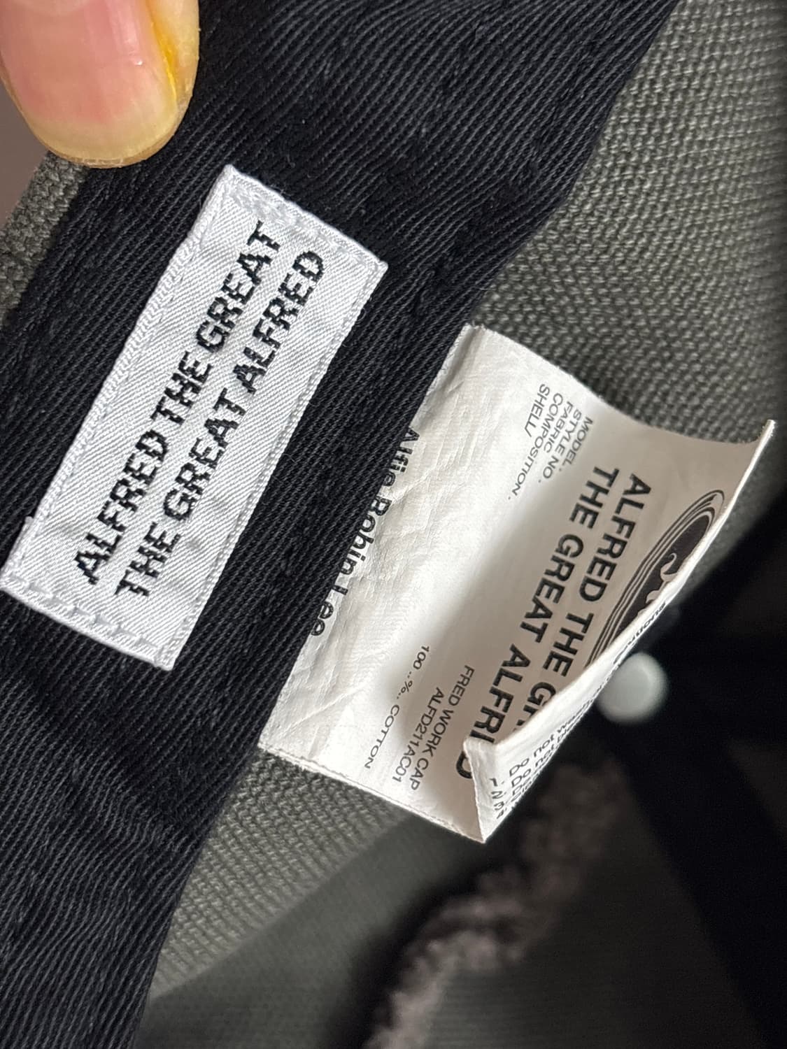 헤리티지플로스 알프레드 볼캡 올리브 상품이미지6