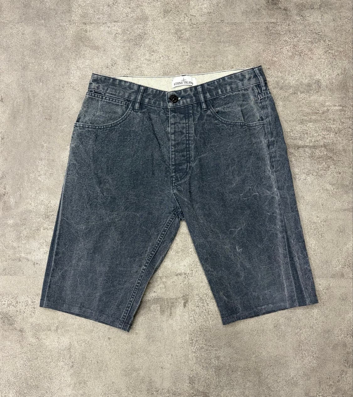 스톤아일랜드 반바지 데님 빈티지 워싱 상품이미지3