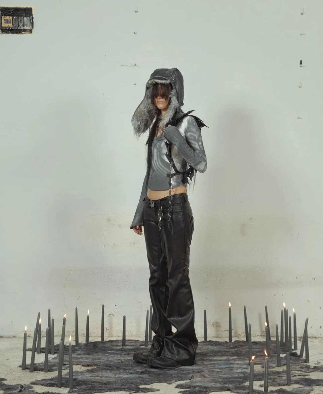 aesynctx MYSTERY CIRCLE HOODED TOP 상품이미지2