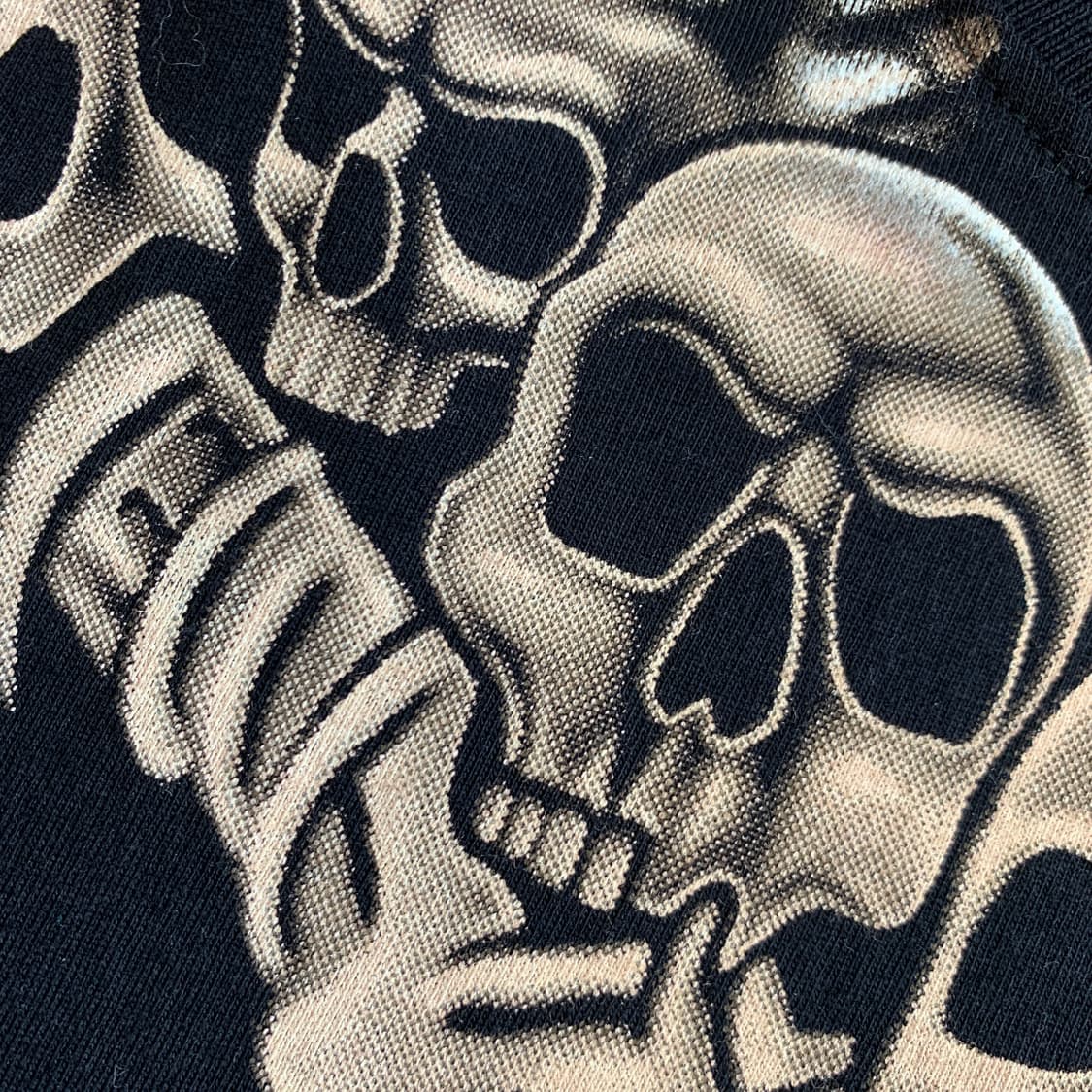 ROCK EAGLE 스컬 프린트 반팔 티셔츠 1691 상품이미지8