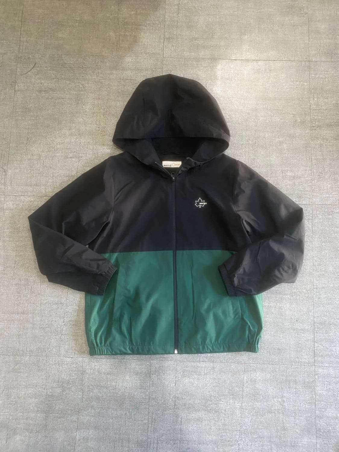 일본빈티지 Logosdays 올드스쿨아메카지스트릿 배색 바람막이자켓 상품이미지1