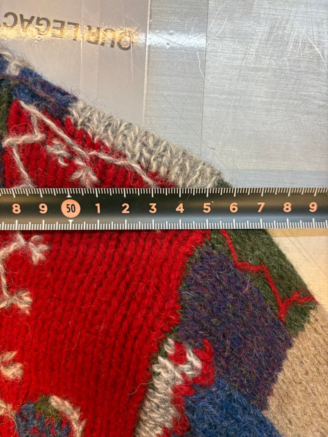 세인트 디온 패치워크 니트 스웨터 상품이미지6