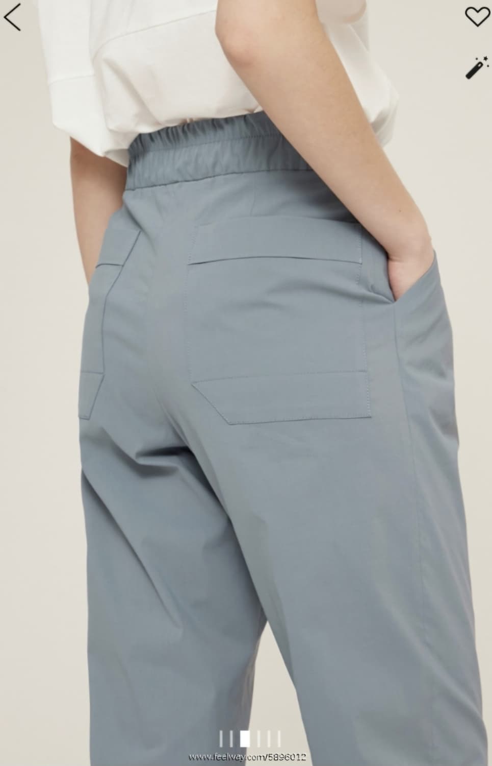 마인 백밴딩 팬츠 61사이즈 상품이미지3