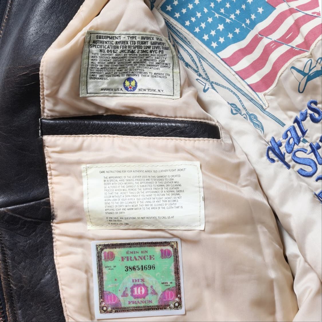 아비렉스 Avirex A-2 Airforce Leather Jacket
 상품이미지6