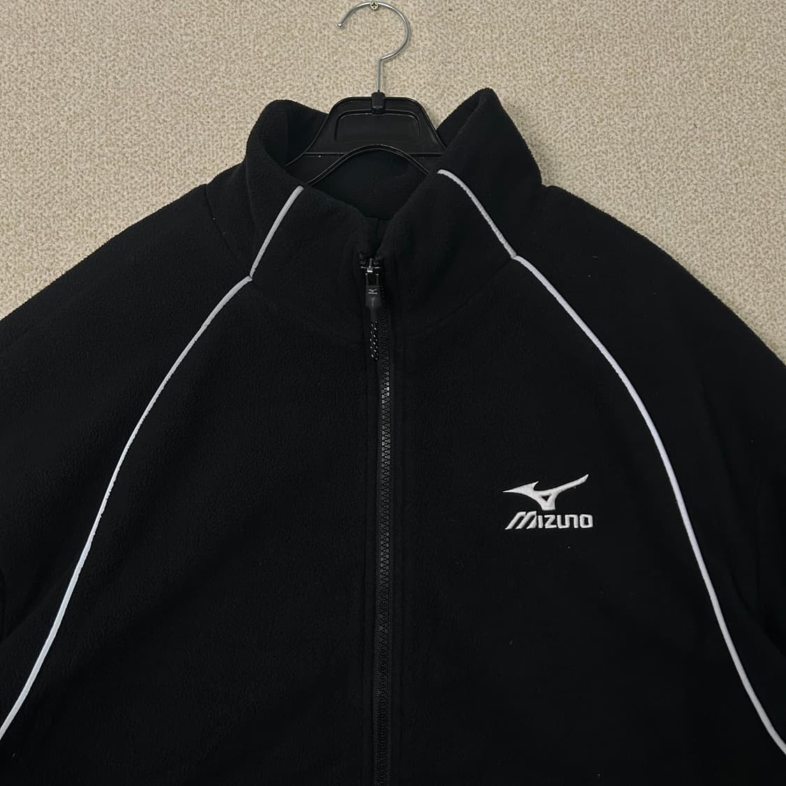 (XL) 미즈노 블랙 플리스 자켓 상품이미지3