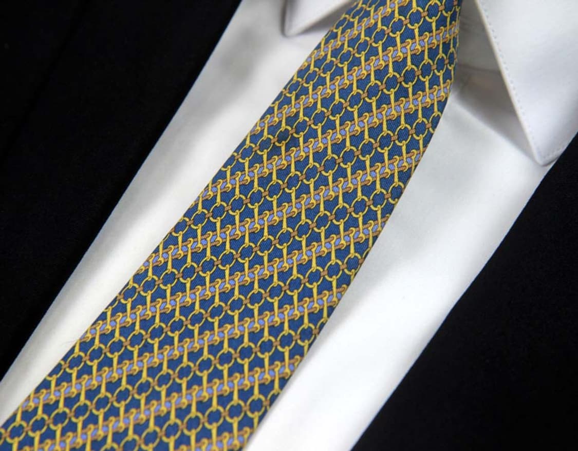 에르메스 8cm A-등급 남자 명품 넥타이 상품이미지5