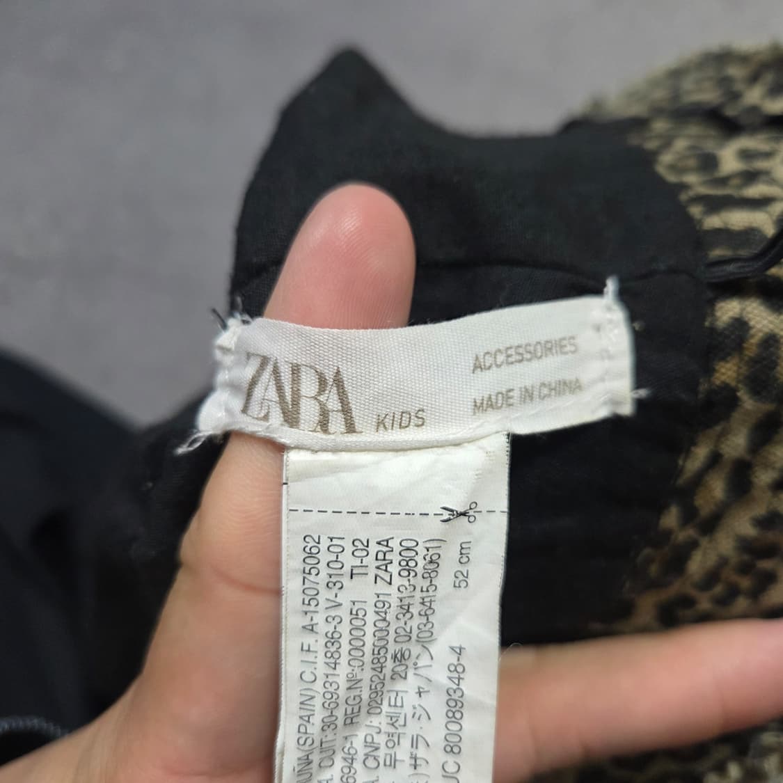 ✨ (바배) 자라 호피 레오파드 벙거지 버킷햇 모자 상품이미지5